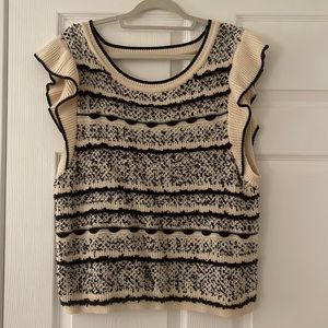 Anthropologie pullover sweater vest